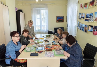 Картины из пластилина.