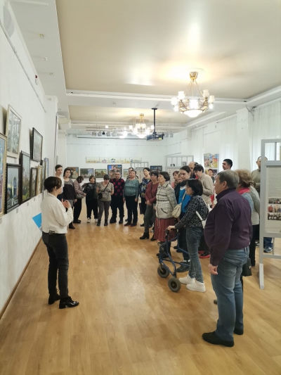 ВЫСТАВКА В ДОМЕ ОЗЕРОВА «ПРОГУЛКА ПО КОЛОМНЕ»