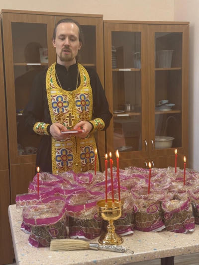Освещение куличей
