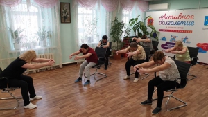 Коломенские участники программы «Активное долголетие» присоединились к онлайн мастер – классу по лечебной гимнастике.