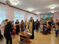 Встреча с настоятелем Покровского храма села Никульское священником Иоанном Бакушкиным